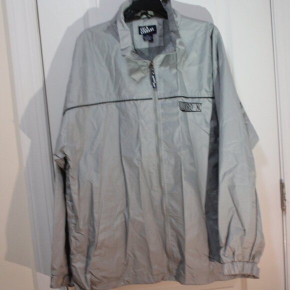 Men's COLD STORAGE Grey Windbreaker, sz XL - Picture 5 of 6